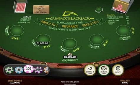 cashback blackjack live play Live online Blackjack